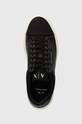 Armani Exchange sportcipő fekete XUX236.XV906.K001