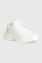 Tenisky Guess BELLUNO LOW imitácia kože biela FMTBEL.ELE12.WHITE