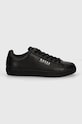 Guess sneakersy skórzane NOLA FMTNOL.ELE12.BLACK czarny AW24