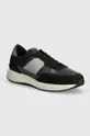 BOSS sneakers in pelle Jace pelle fiore nero 50522863.012