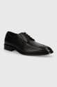 BOSS półbuty skórzane Derrek eleganckie czarny 50522920.001