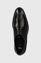 BOSS pantofi de piele Derrek negru 50522941.001