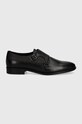 BOSS pantofi de piele Colby 50523033.001 negru AW24