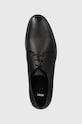 BOSS pantofi de piele Colby negru 50523042.001