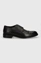 BOSS pantofi de piele Tayil 50523070.001 negru AW24