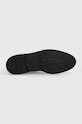 BOSS bőr bakancs Calev 50523023.001 fekete
