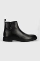 Δερμάτινα παπούτσια BOSS Calev 50523867.001 μαύρο AW24