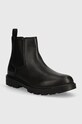 BOSS buty wysokie Adley skóra licowa czarny 50523887.001