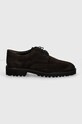 Joop! półbuty zamszowe Velluto New Danilo 4140007667.702 brązowy AW24