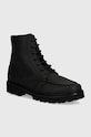 Joop! pantofi din nubuc Loreto Hektor Boot cu snur negru 4140007673.900