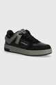 Calvin Klein Jeans sneakersy BASKET CUP LOW LACEUP LTH ML MTR syntetyczny czarny YM0YM00994