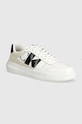 Кроссовки Calvin Klein Jeans CHUNKY CUPSOLE NBS SENS замш белый YM0YM00996