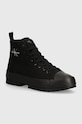 Calvin Klein Jeans trampki LUGGED HYBRID HIGH LACEUP MTR Planet friendly czarny YM0YM01021