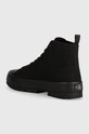 Obuwie Calvin Klein Jeans trampki LUGGED HYBRID HIGH LACEUP MTR YM0YM01021 czarny