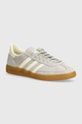 adidas Originals sneakers din piele intoarsă Hanball Spezial mic de statură gri IF7086
