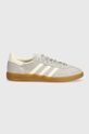 Замшеві кросівки adidas Originals Hanball Spezial IF7086 сірий AW24