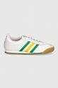 adidas Originals sneakersy skórzane Kick 74 IF9511 biały AW24