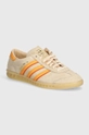 Δερμάτινα αθλητικά παπούτσια adidas Originals Hamburg 24 δέρμα nubuck μπεζ IG2109