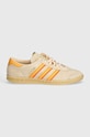 adidas Originals sneakersy skórzane Hamburg 24 IG2109 beżowy AW24