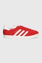 Замшевые кроссовки adidas Originals Gazelle JI1534 красный AW24