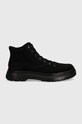 HUGO pantofi de piele intoarsa Urian 50522959.001 negru AW24