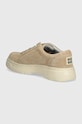 Obuwie HUGO sneakersy zamszowe Urian 50522961.269 beżowy