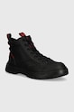 HUGO buty wysokie Urian tekstylny czarny 50522971.001