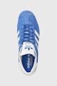 adidas Originals velúr sportcipő Gazelle kék IG2093