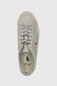 Polo Ralph Lauren sneakersy zamszowe Sayer szary 816893732004.020