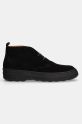 Polo Ralph Lauren pantofi de piele întoarsă Aldis Chukka 812958779002.001 negru NC24