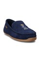 Papuče od brušene kože Polo Ralph Lauren Brenan Bear 843955398001.410 mornarsko plava NC24