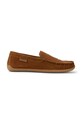 Polo Ralph Lauren kapcie zamszowe Brenan Bear skóra zamszowa brązowy 843955398002.250