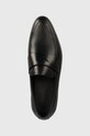 Кожаные мокасины Calvin Klein HM0HM01503 чёрный HM0HM01503