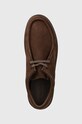 Calvin Klein mokasyny zamszowe HM0HM01532 brązowy HM0HM01532