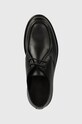 Δερμάτινα κλειστά παπούτσια Calvin Klein HM0HM01535 μαύρο HM0HM01535