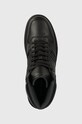 Calvin Klein sneakersy skórzane HM0HM01492 czarny HM0HM01492