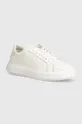 biały Calvin Klein sneakersy skórzane HM0HM01498 Męski