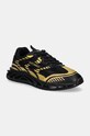 Just Cavalli sneakers textil negru 77QA3SQ2ZPA70PL9