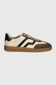 Gant sneakersy skórzane Cuzmo 29631642.G155 beżowy AW24