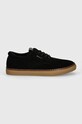 Gant półbuty zamszowe Prepville 29633679.G00 czarny AW24
