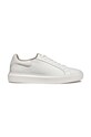 Kožené sneakers boty Geox U DEIVEN přírodní kůže bílá U455WD.00047.C1001