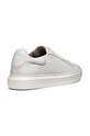 Boty Kožené sneakers boty Geox U DEIVEN U455WD.00047.C1001 bílá