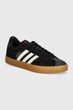 Tenisky adidas Vl Court semišová koža čierna IH4789