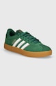 adidas sneakers Vl Court finta pelle fiore verde IH4790