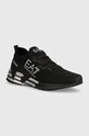 Маратонки EA7 Emporio Armani изкуствен черен XK240.X8X095.M826