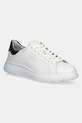 Geox sneakers din piele U SPHERICA EC4.1 mic de statură alb U45FUA.00043.C1000