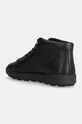 Încălțăminte Geox sneakers din piele U SPHERICA ECUB-1 U46GPA.00085.C9999 negru