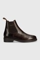 Kožené topánky chelsea Gant Prepdale 29651751.G46 hnedá AW24