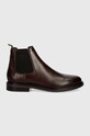 Δερμάτινες μπότες τσέλσι Gant St Fairkon 29651757.G46 καφέ AW24