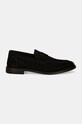 Замшеві мокасини Gant Lozham 29673745.G00 чорний AW24